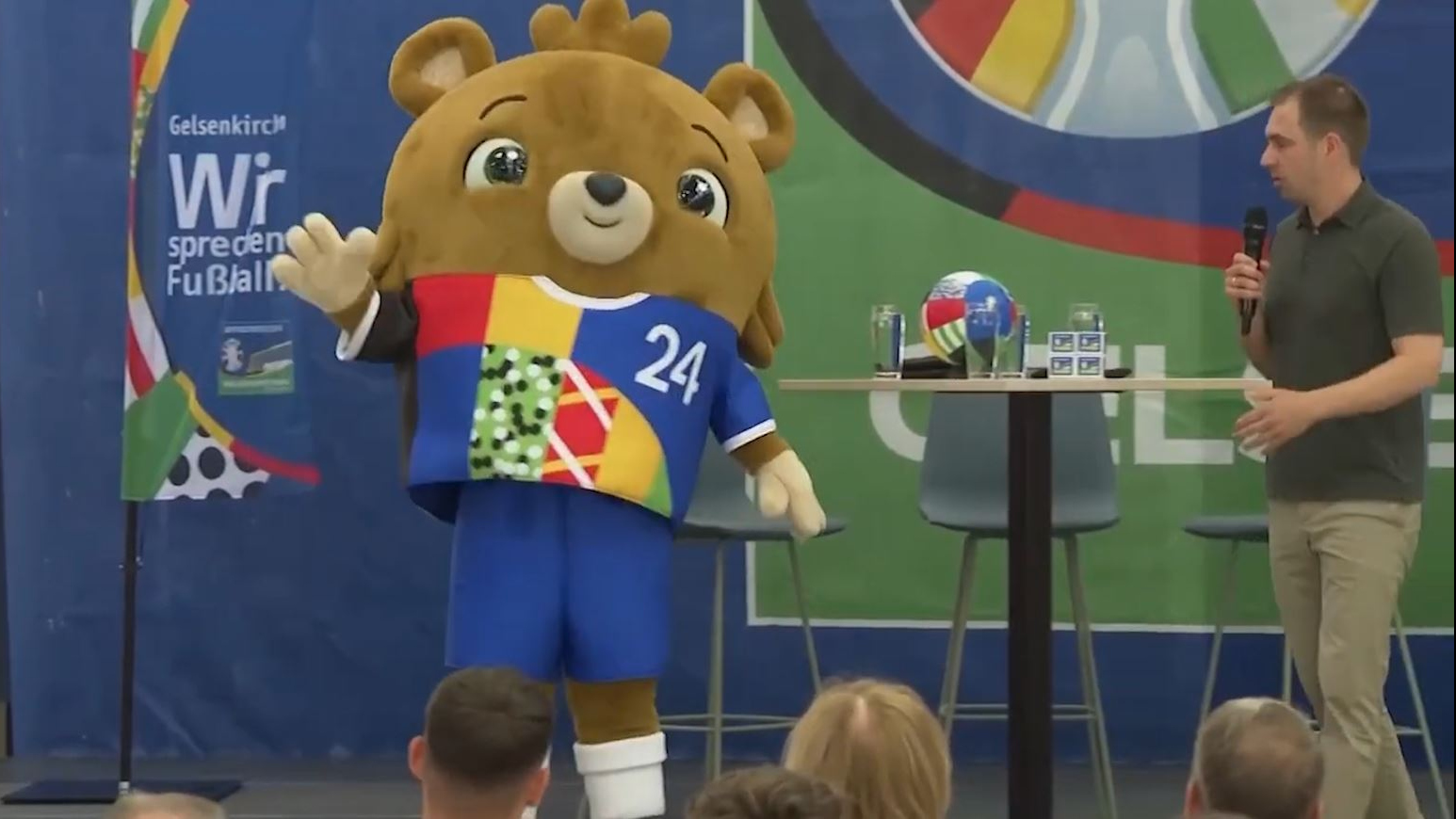 Ampliffy TV in English Germany unveils the Euro 2024 mascot