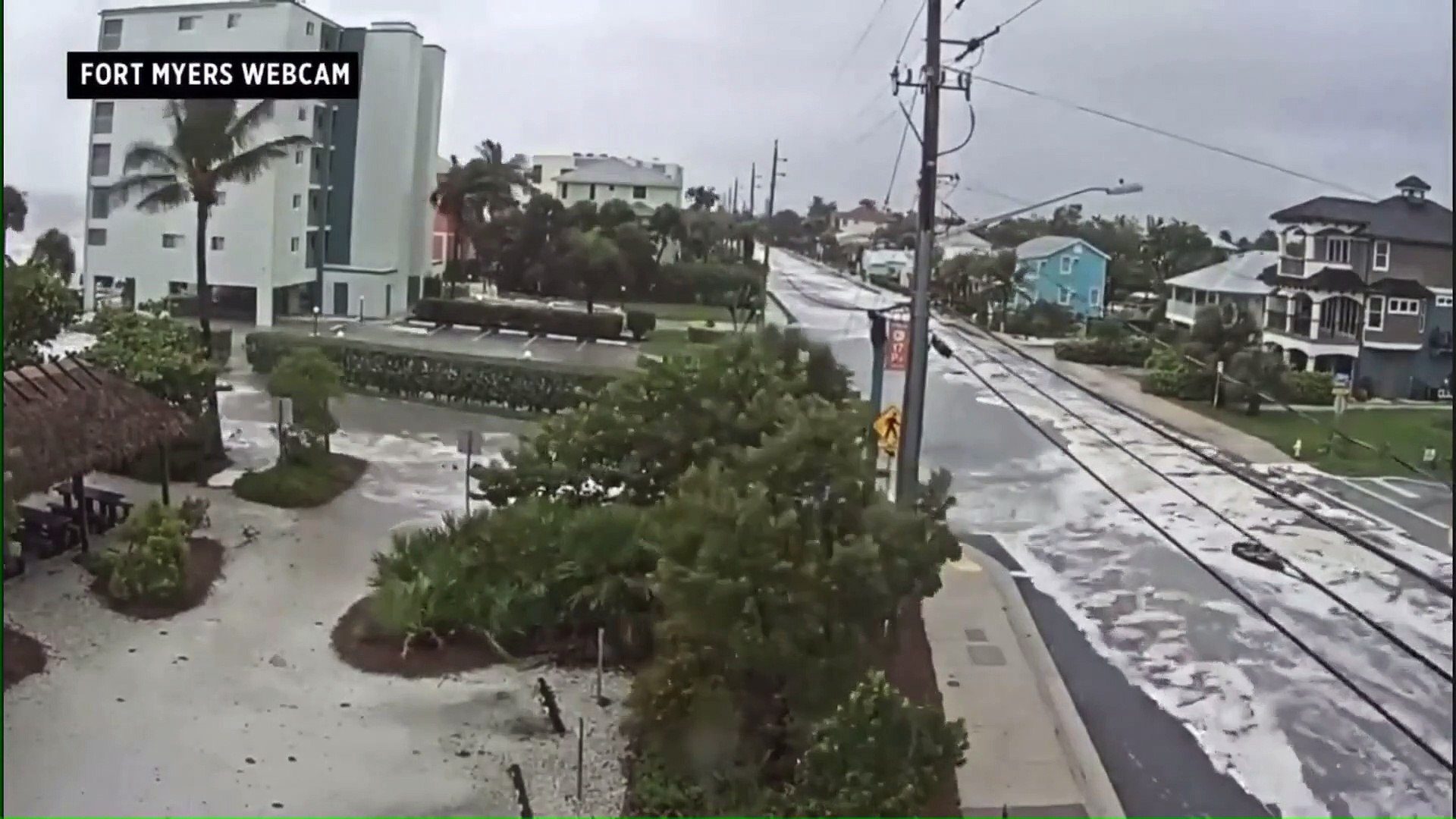 Ampliffy TV in English: Timelapse of Hurricane Ian flooding the streets ...