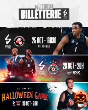 LDLC ASVEL - Réservez vos places
