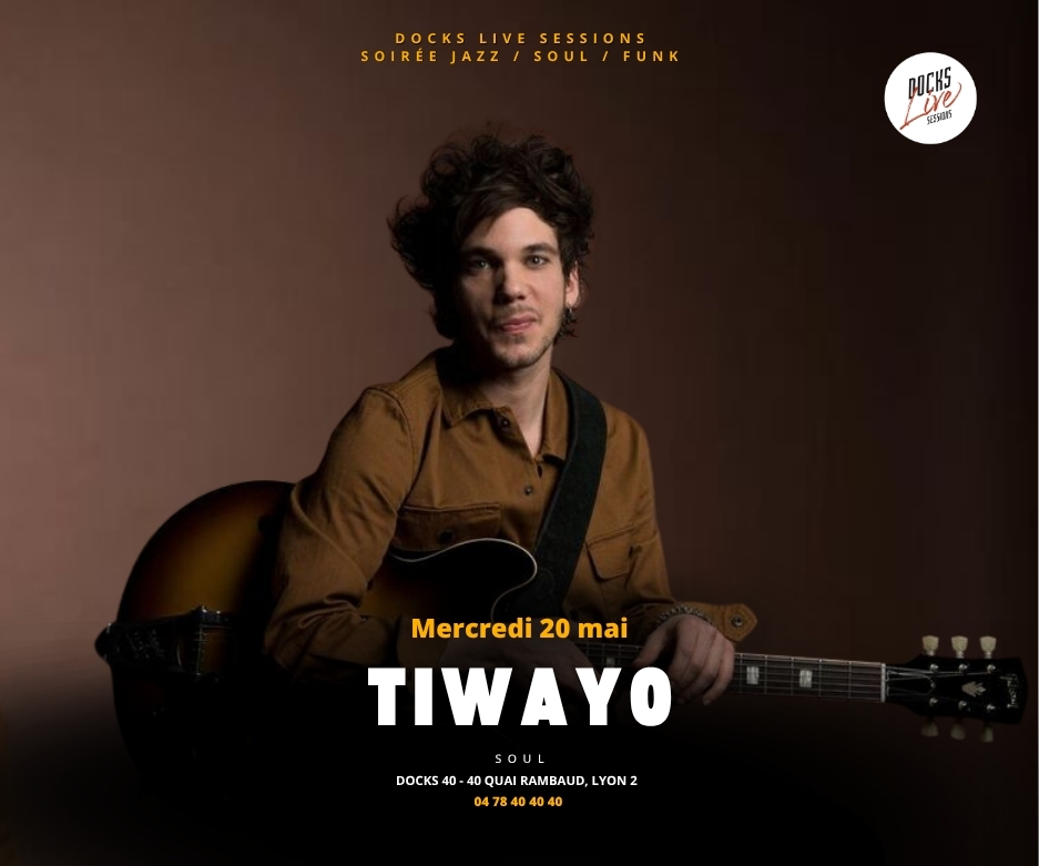 Tiwayo en concert au Docks 40