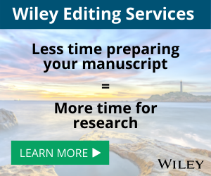 Wiley Editing Services - Less time preparing your manuscript = More time for research. Learn More