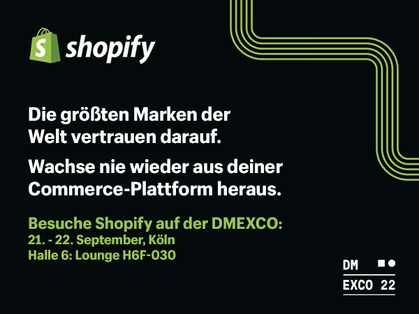 Shopify @ DMEXCO 2022