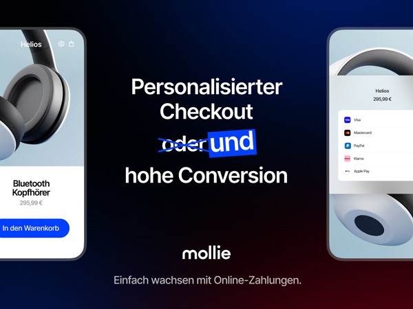 Personalisierter Checkout und hohe Conversion