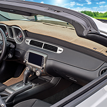 Keeps dash looking new by blocking damaging uv rays