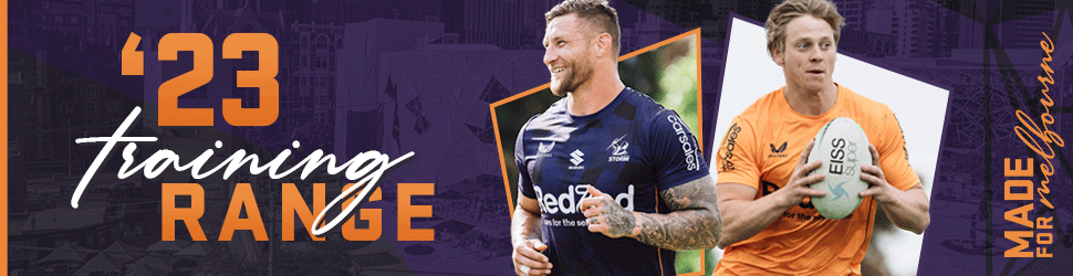 2023 Storm training range - Made for Melbourne