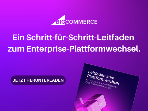 BigCommerce - Leitfaden