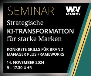 Seminar - Strategische KI-Transformation für starke Marken