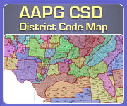 AAPG CSD District Code Map