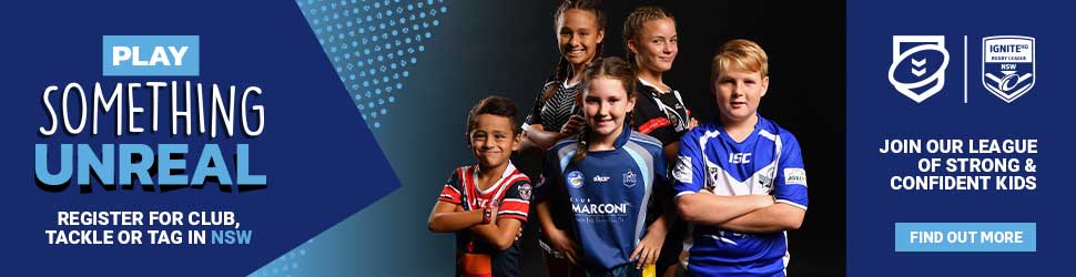 Play something unreal - register for club tackle or Tag in NSW