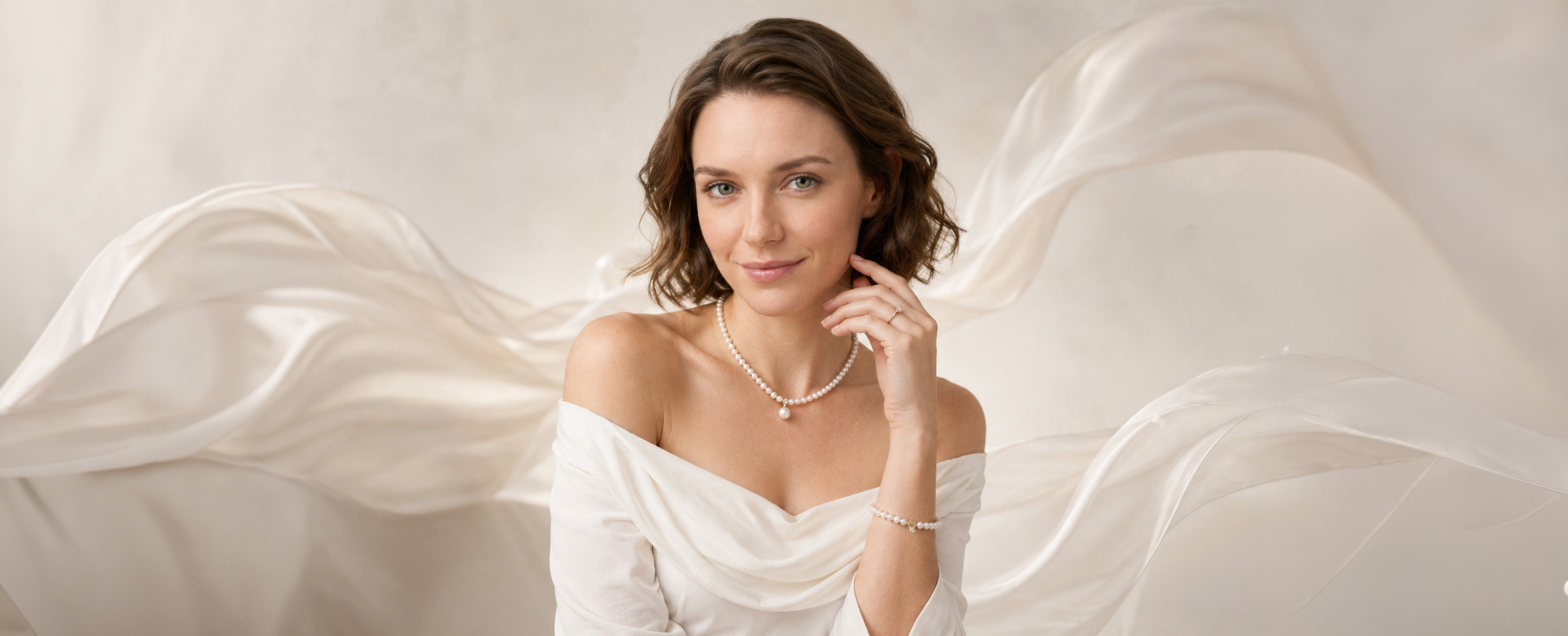 Alltagsschmuck aus Perlen nach der Hochzeit