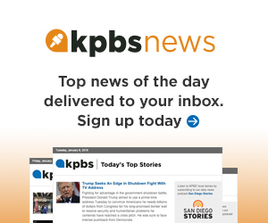 Subscribe to the KPBS news newsletter
