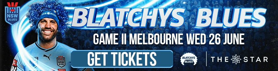 Blatchys BluesGame ll Melb Wed 26 June - GET TICKETS