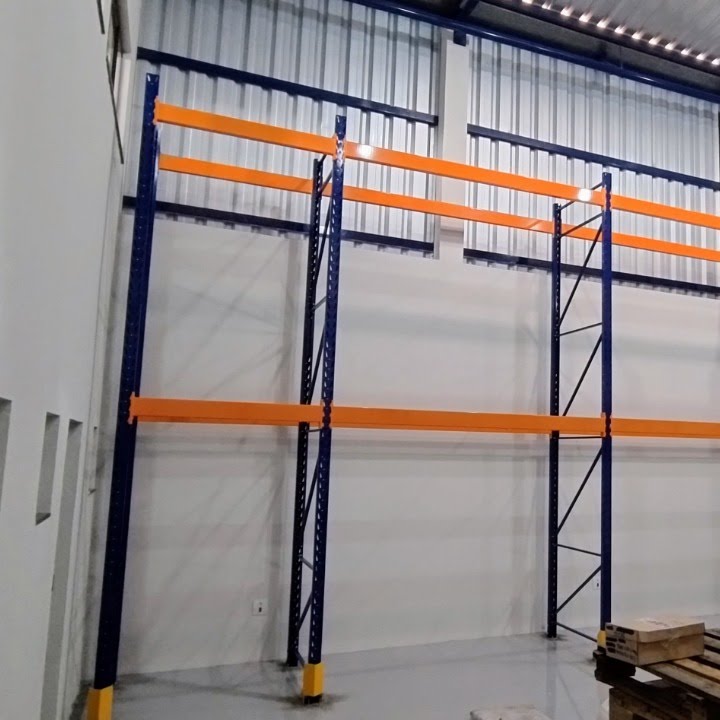 Projeto de porta palete industrial instalado 5