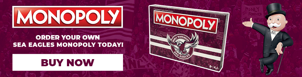 Order your own Sea Eagles Monopoly Today