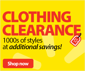 Clearance Sale on Clothing at Walmart