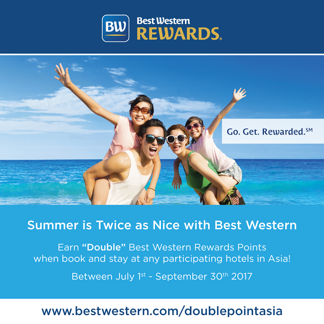Get double points in Asia