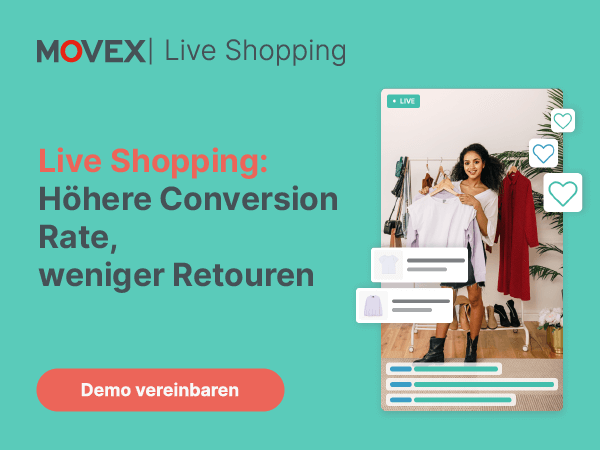 Live Shopping Software für interaktive Einkaufserlebnisse