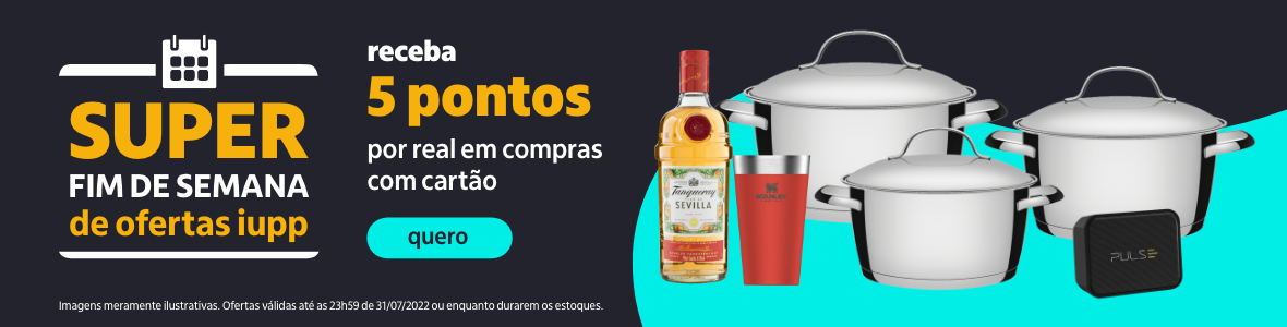 Ganhe 5 Pontos Por Real Gasto Na Compra De Produtos No Shopping Iupp