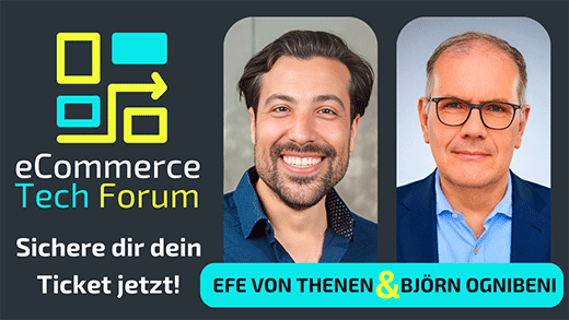 Mehr Speaker, mehr Insights beim eCommerce Tech Forum