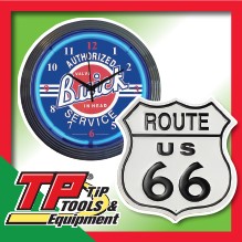 100's of Neon Clocks and Tin Signs - Great Gift Ideas! 