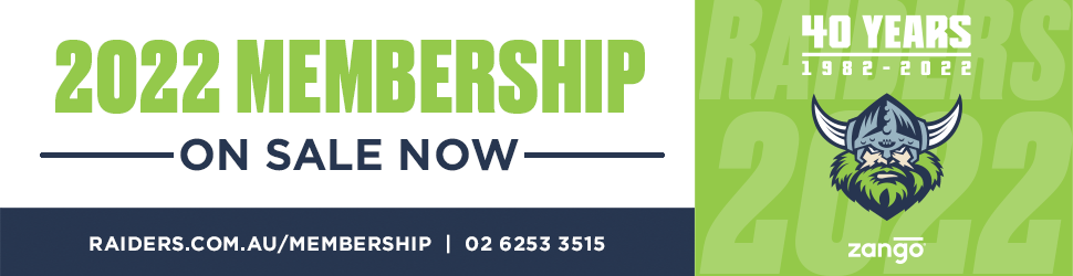 Raiders Junior Reps Finals Week One - Raiders Membership - ON SALE NOW