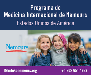 Programa de Medicina Internacional de Nemours. Estados Unidos de America. Nemours. IMinfo@nemours.org +1 302 651 4993.