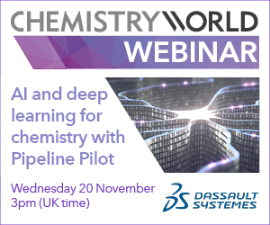 Advert: Register now for the latest Chemistry World webinar from Dassault