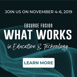 Join us at EdSurge Fusion on Nov. 4-6, 2019