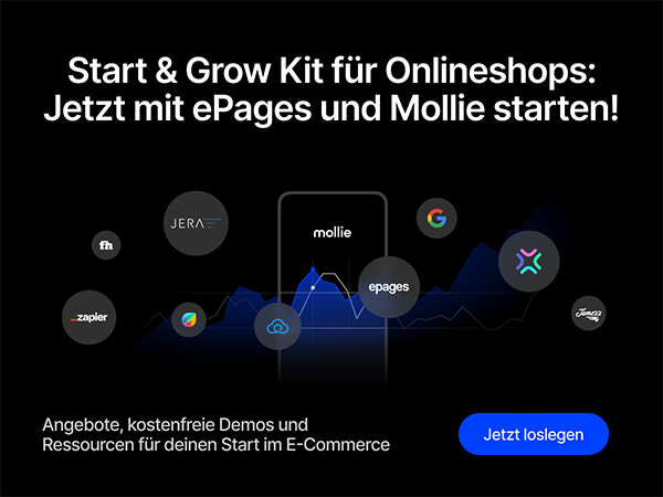 Start & Grow Kit für Onlineshops